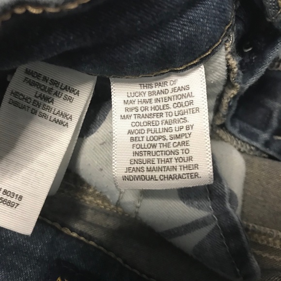 5/$20 Sale ✨LUCKY BRAND Brooke Jean Low Rise Denim Legging in Blue - Picture 8 of 15